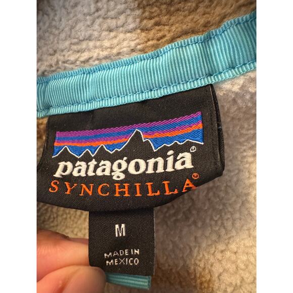 Patagonia Women’s Lightweight Synchilla Snap-T Pullover Medium - Picture 7 of 7